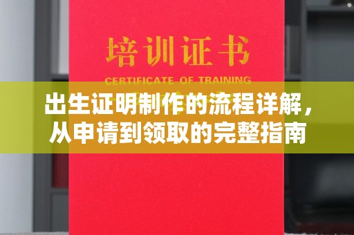 大竹出生证明制作的流程详解，从申请到领取的完整指南
